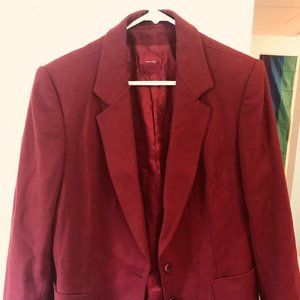 pure wool Women's Red Blazer